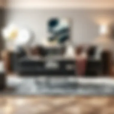 Magnificent Choosing the Right Rug for a Dark Gray Couch Magnificent Choosing the Right Rug for a Dark Gray Couch