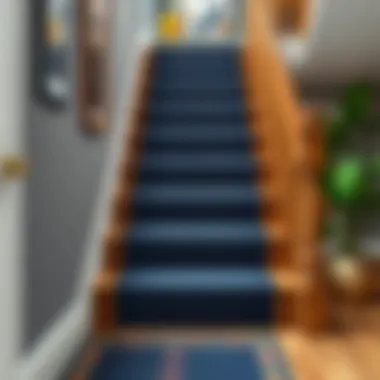 Magnificent Exploring the Aesthetic and Practical Benefits of Navy Stair Runners Magnificent Exploring the Aesthetic and Practical Benefits of Navy Stair Runners