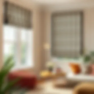 Magnificent Exploring the Allure of Striped Linen Roman Shades Magnificent Exploring the Allure of Striped Linen Roman Shades
