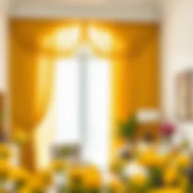 Magnificent The Aesthetic and Functional Role of Yellow Chiffon Curtains in Interior Design Magnificent The Aesthetic and Functional Role of Yellow Chiffon Curtains in Interior Design