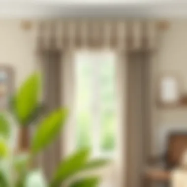 Magnificent The Integration of Farmhouse Curtains with Attached Valance Magnificent The Integration of Farmhouse Curtains with Attached Valance