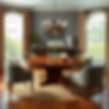 Magnificent The Versatility of Large Round Dining Room Tables with Leaves Magnificent The Versatility of Large Round Dining Room Tables with Leaves