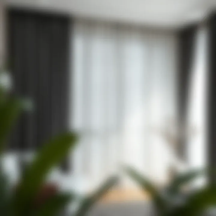 A Comprehensive Exploration of Dark Gray and White Curtains: A Strategic Choice for Modern Interiors Summary