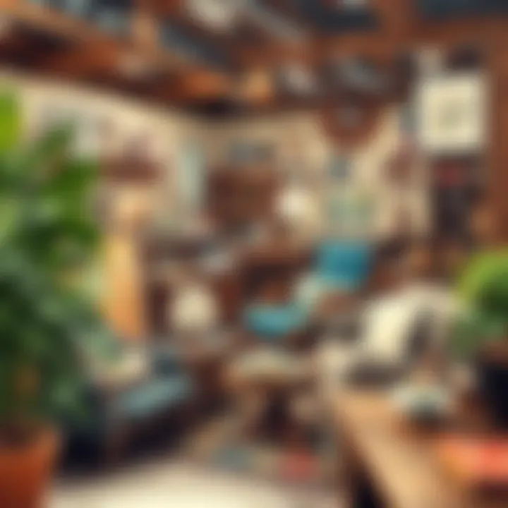 Unique thrift store finds for home decor