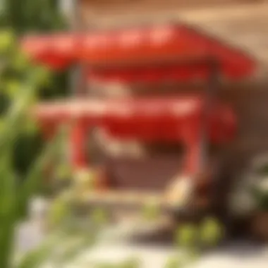 Installation guide for garden swing canopies