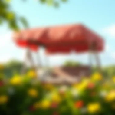 Maintenance tips for garden swing canopies