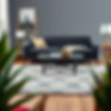 Choosing the Right Rug for a Dark Gray Couch Summary Choosing the Right Rug for a Dark Gray Couch Summary