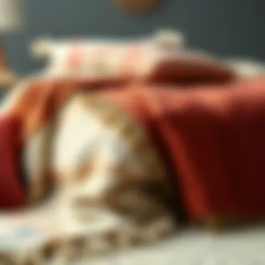 Variety of materials used in full blanket sets