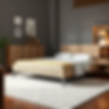 Comparison between heavy duty and standard bed frames highlighting durability