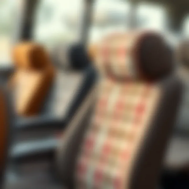 Variety of Materials for Chair Headrest Covers Variety of materials used for chair headrest covers