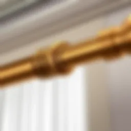 Exploring Curtain Rods: The 155-Inch Length Advantage Introduction