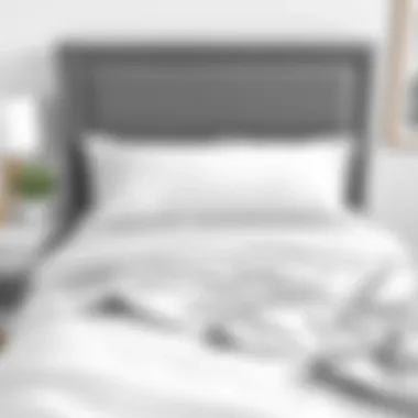 A well-made bed with a 16 inch deep fitted sheet highlighting its fit