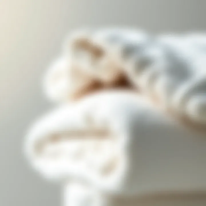 Elegant shower hair wrap towel showcasing luxurious fabric