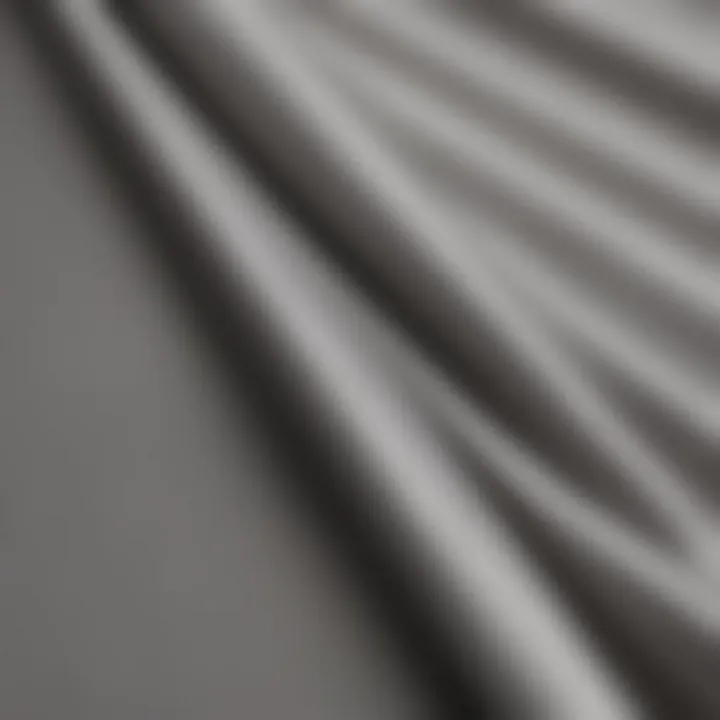 Close-up view of Fyrtur blackout blind showcasing fabric texture