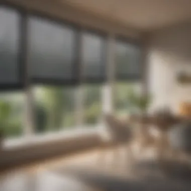 Stylish Interior with Fyrtur Blinds Stylish interior design featuring Fyrtur blackout blinds and decor elements
