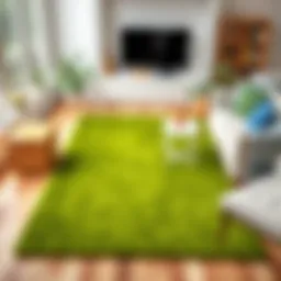 Exploring Green Carpets on Amazon: Selection, Trends, and Maintenance Introduction