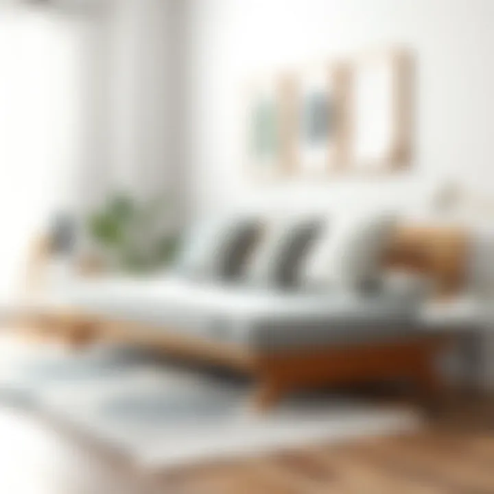Various materials used in twin size futon frames and mattresses