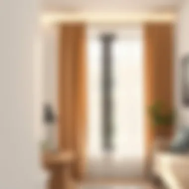 Chic Sheer Curtains Allowing Natural Light Chic sheer curtains allowing natural light