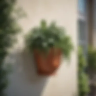 Inspiring Design Ideas for Outdoor Spaces Creative design ideas for wall-mount planters enhancing outdoor aesthetics