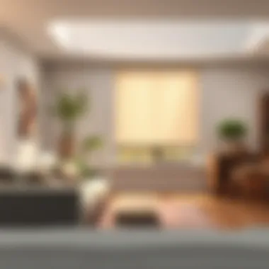 Installation process of panel glide blinds