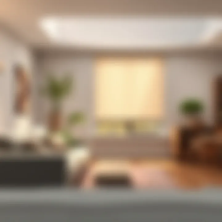 Installation process of panel glide blinds