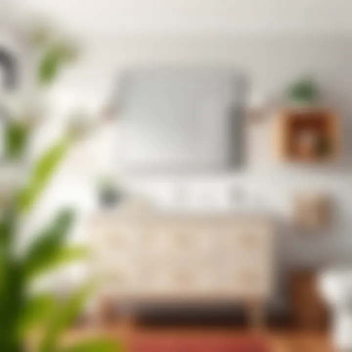 Trendy Bathroom Designs with Vanity Trendy bathroom designs featuring a 31-inch vanity