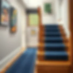 Exploring the Aesthetic and Practical Benefits of Navy Stair Runners Introduction
