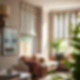 Exploring the Allure of Striped Linen Roman Shades Introduction