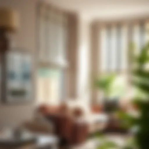 Exploring the Allure of Striped Linen Roman Shades Introduction