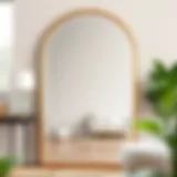 Exploring the Appeal of Rounded Edge Full Length Mirrors Introduction