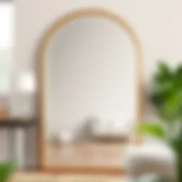 Exploring the Appeal of Rounded Edge Full Length Mirrors Introduction