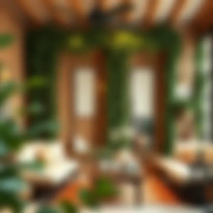 Rustic Decor with DIY Imitation Ivy Vines Creative DIY decor idea using imitation ivy vines for a rustic setting