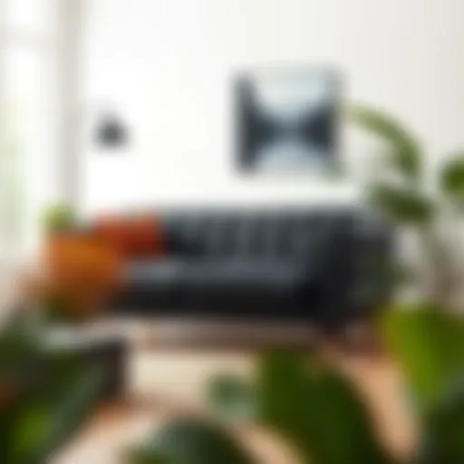 Exploring the Black Faux Leather Love Seat: A Multifaceted Examination Introduction