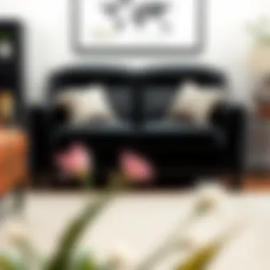 Notable Exploring the Black Faux Leather Love Seat: A Multifaceted Examination Notable Exploring the Black Faux Leather Love Seat: A Multifaceted Examination