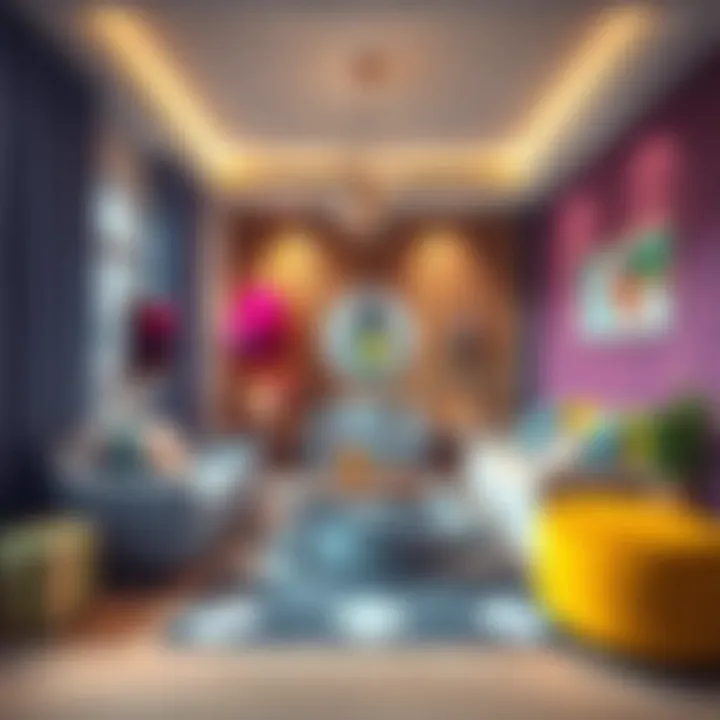 Trendy design features for teenage spaces