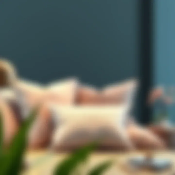 Maintenance tips for super large pillows in home decor