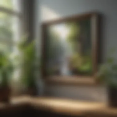 Nature Photography in a 10 by 16 Frame Stylish 10 by 16 frame with a nature photograph