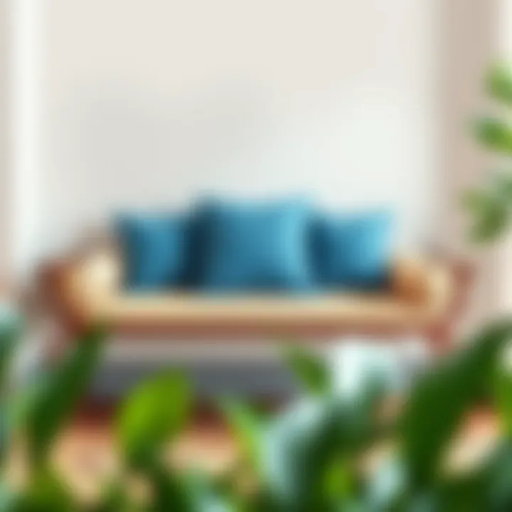 Elegant Bench Arrangement with Cushion Accents Elegant bench arrangement with cushion accentuating the aesthetic