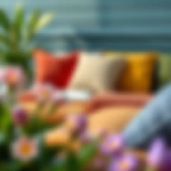 Diverse Material Options for Bench Cushions Variety of materials showcased for bench cushions