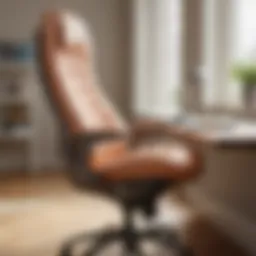Ergonomic design of the Pello chair cushion showcasing comfort and style