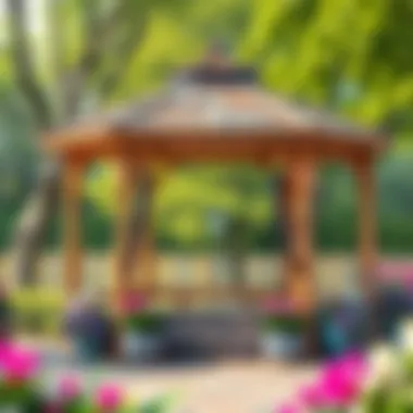 Maintenance of a small gazebo