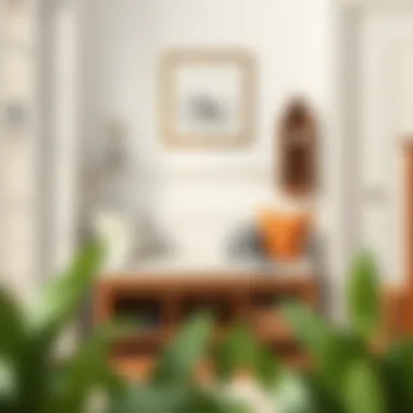 Functional Small Bench with Storage Functional small bench with storage under a doorway