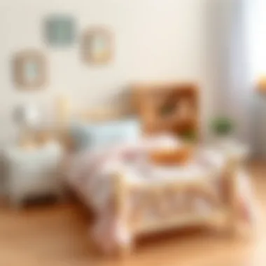 A well-organized care guide for maintaining doll bed sheets, featuring cleaning tips and storage solutions.