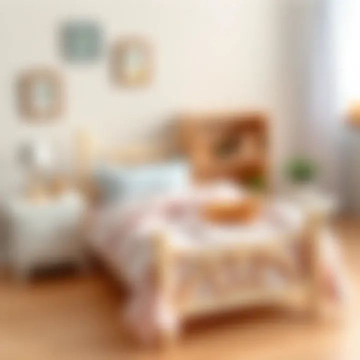 A well-organized care guide for maintaining doll bed sheets, featuring cleaning tips and storage solutions.