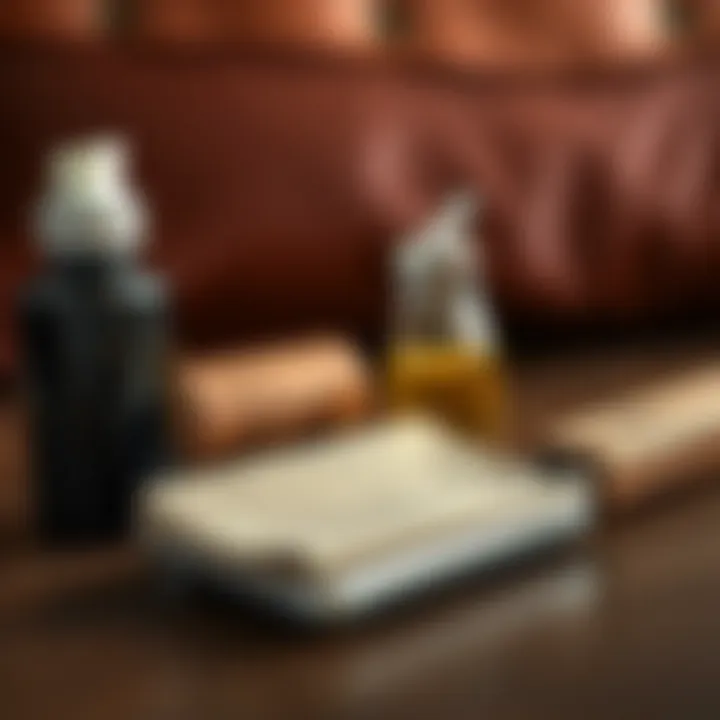 Essential Leather Care Tools Maintenance tools for leather care