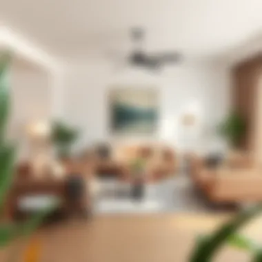 Modern Aesthetic Living Room Modern living room highlighting aesthetic harmony