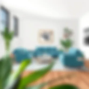 Practical Traffic Flow Design Practical living room design emphasizing traffic flow