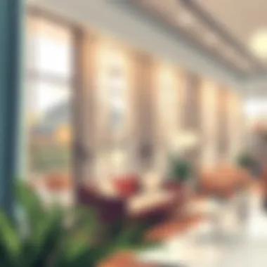 A selection of retail options for purchasing drapes locally, featuring various stores