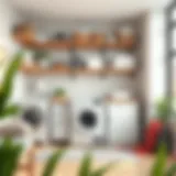 Optimizing Laundry Spaces: The Role of Shelves and Storage Racks Introduction