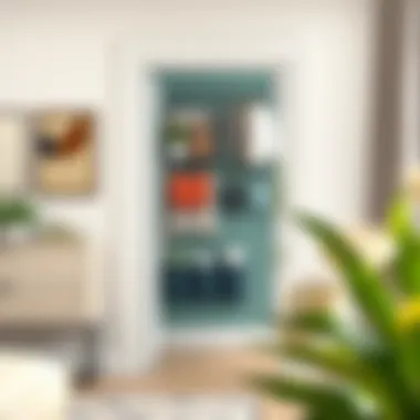 Aesthetic appeal of door hanging organizers enhancing interior decor